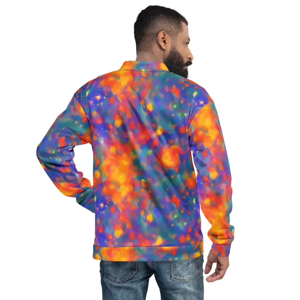 Nolde Nebula on Bomber Jacket — Back