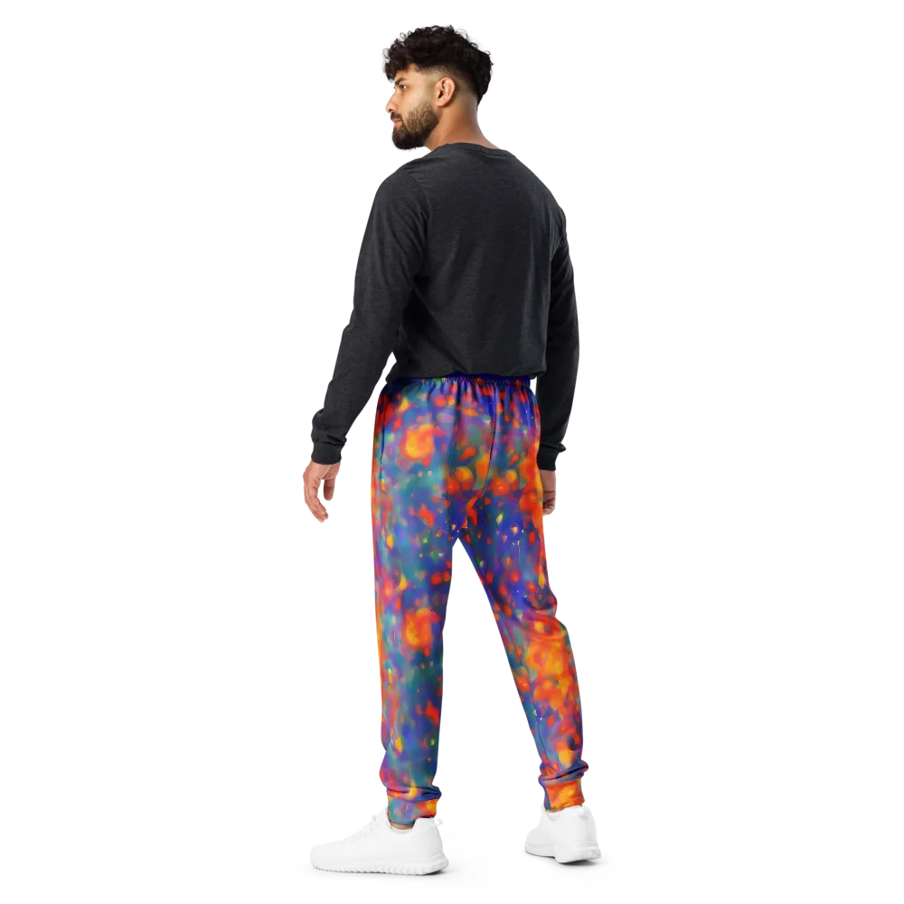 Nolde Nebula on Men's Joggers — Back