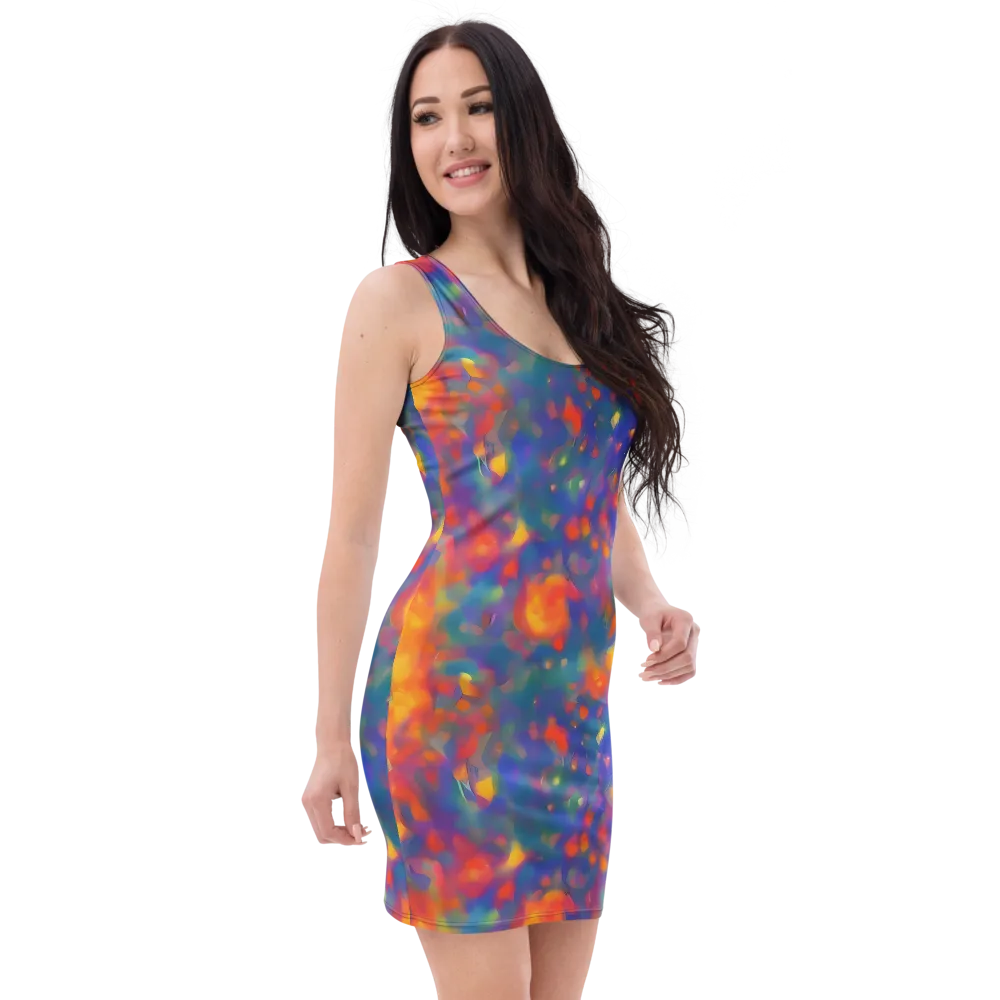 Nolde Nebula on Bodycon Dress — Right Front