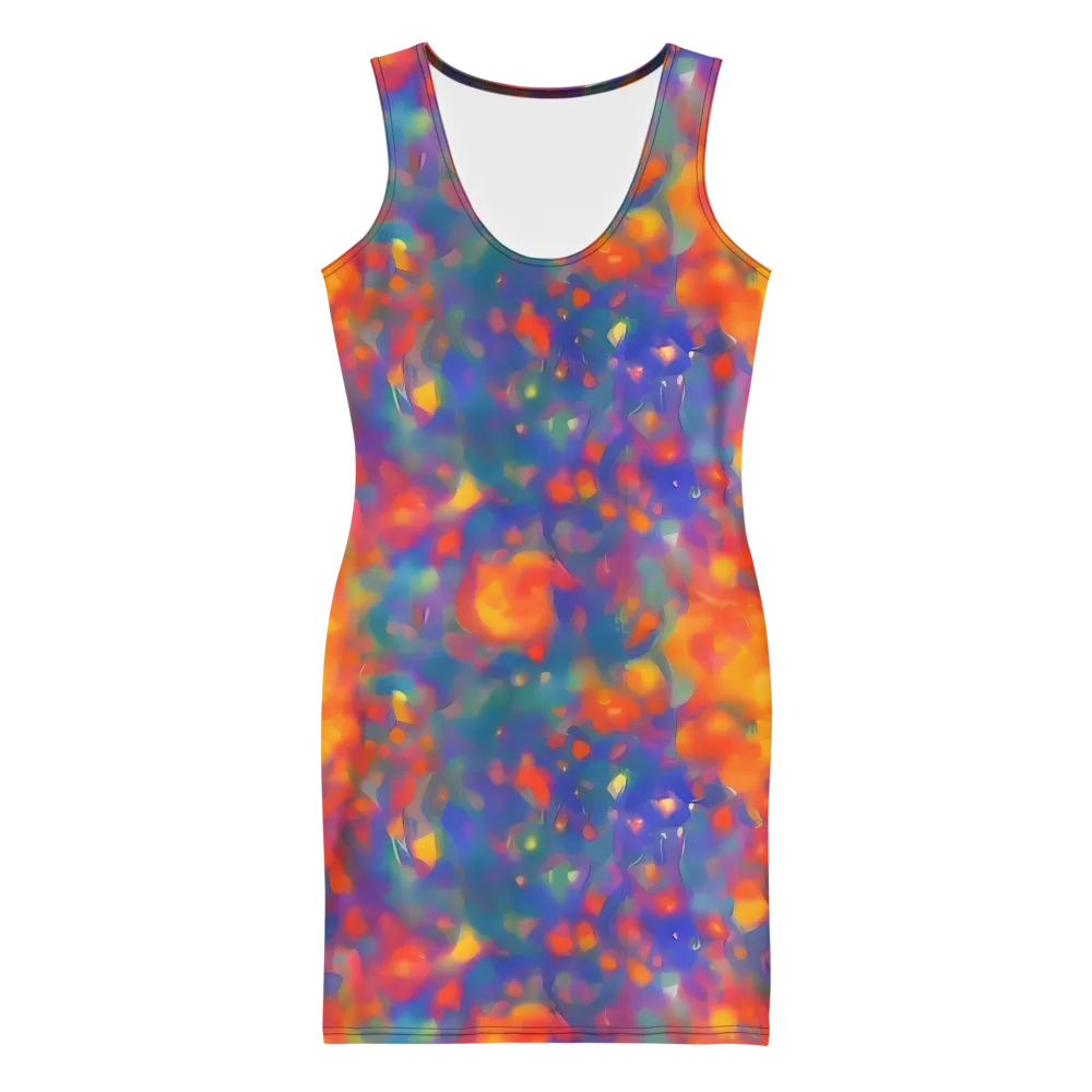 Nolde Nebula on Bodycon Dress — Front