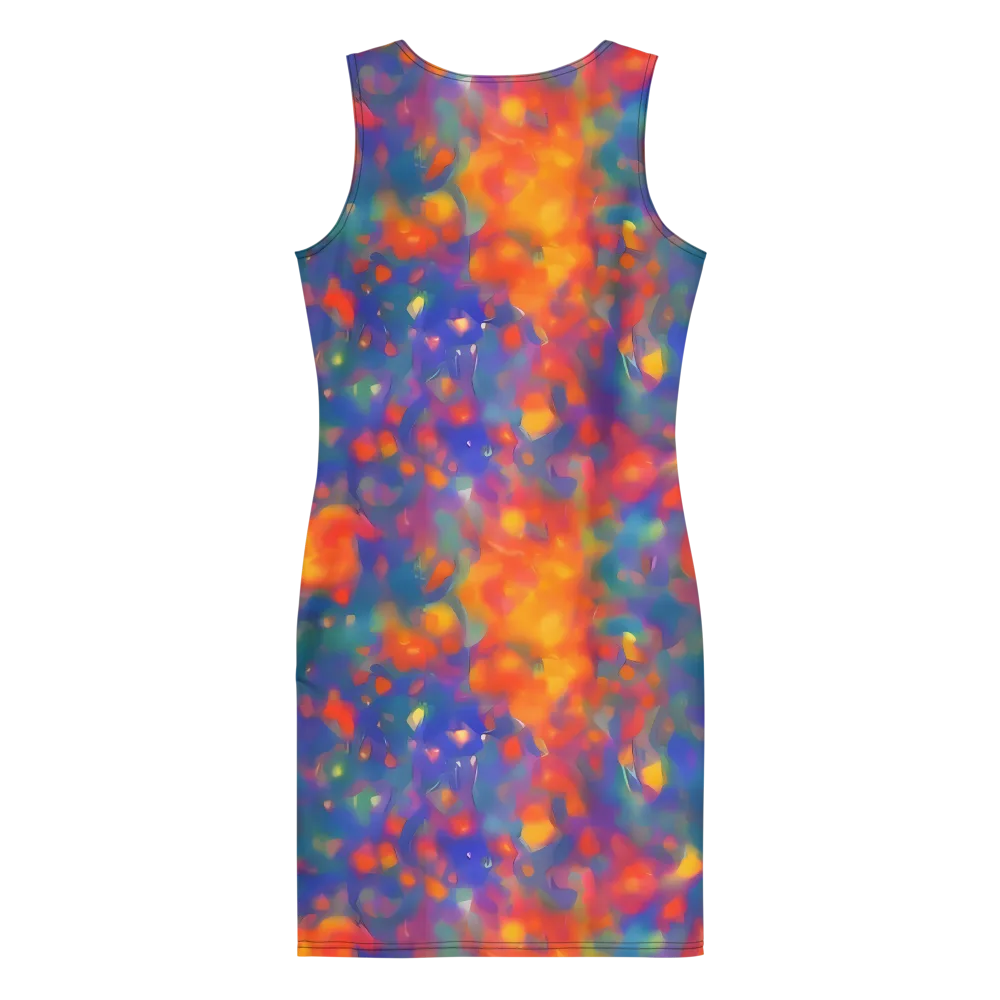 Nolde Nebula on Bodycon Dress — Back