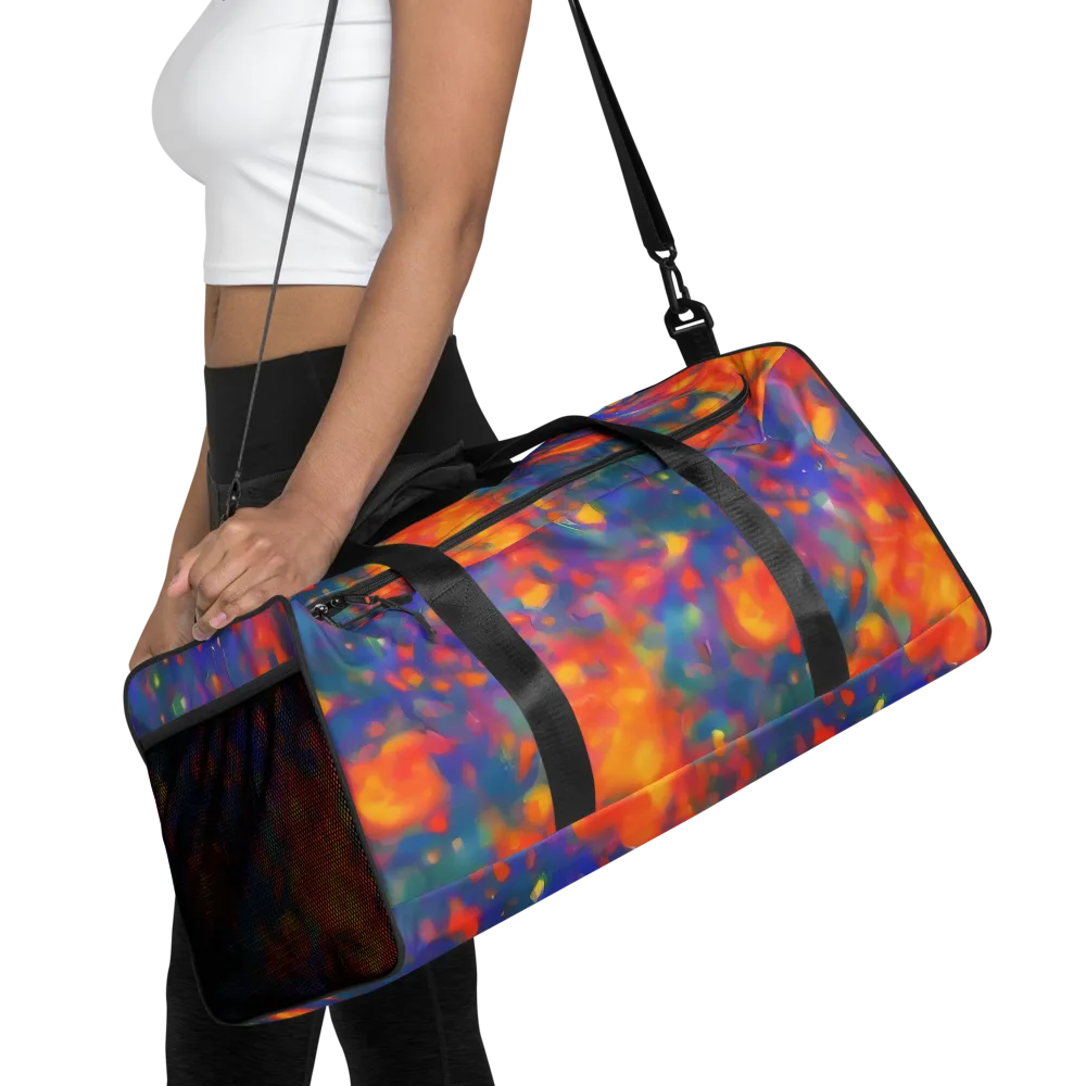 Nolde Nebula on Duffle Bag — Front