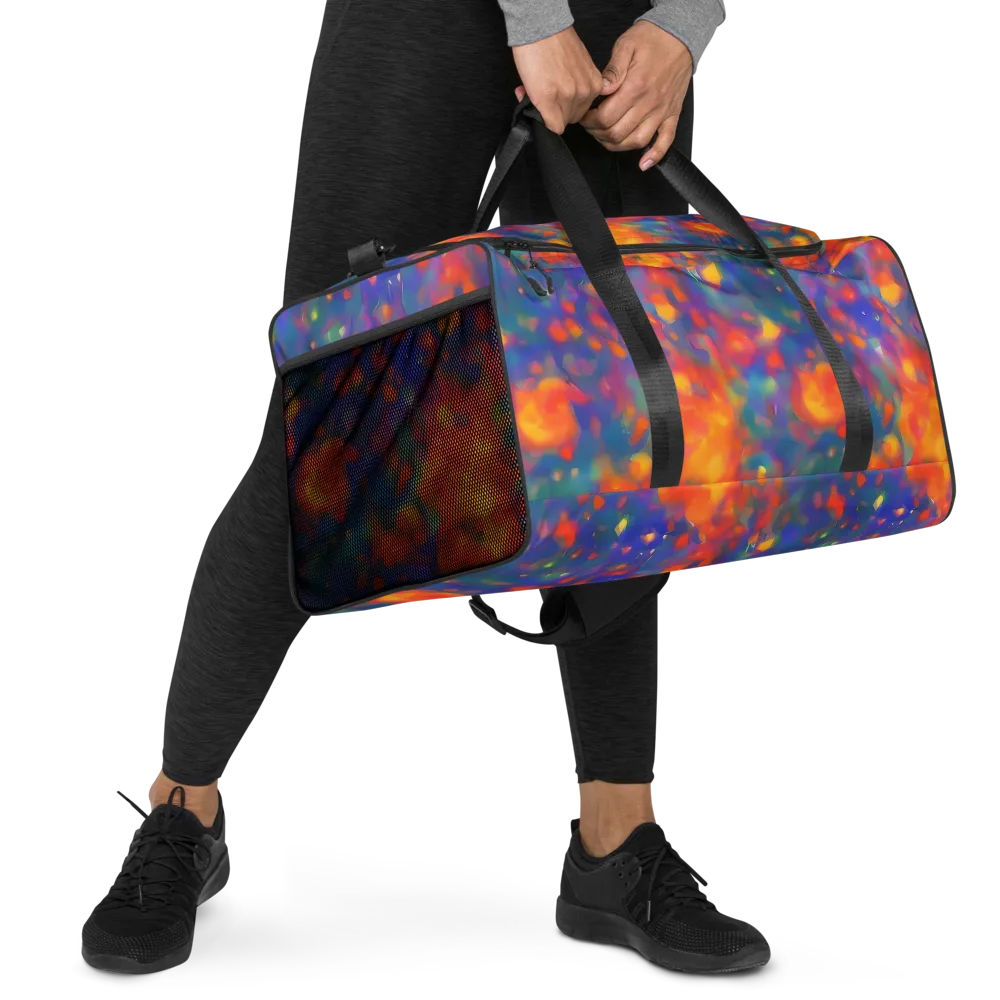 Nolde Nebula on Duffle Bag — Right Front