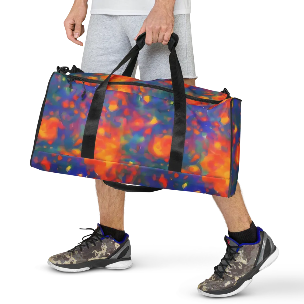 Nolde Nebula on Duffle Bag — Front