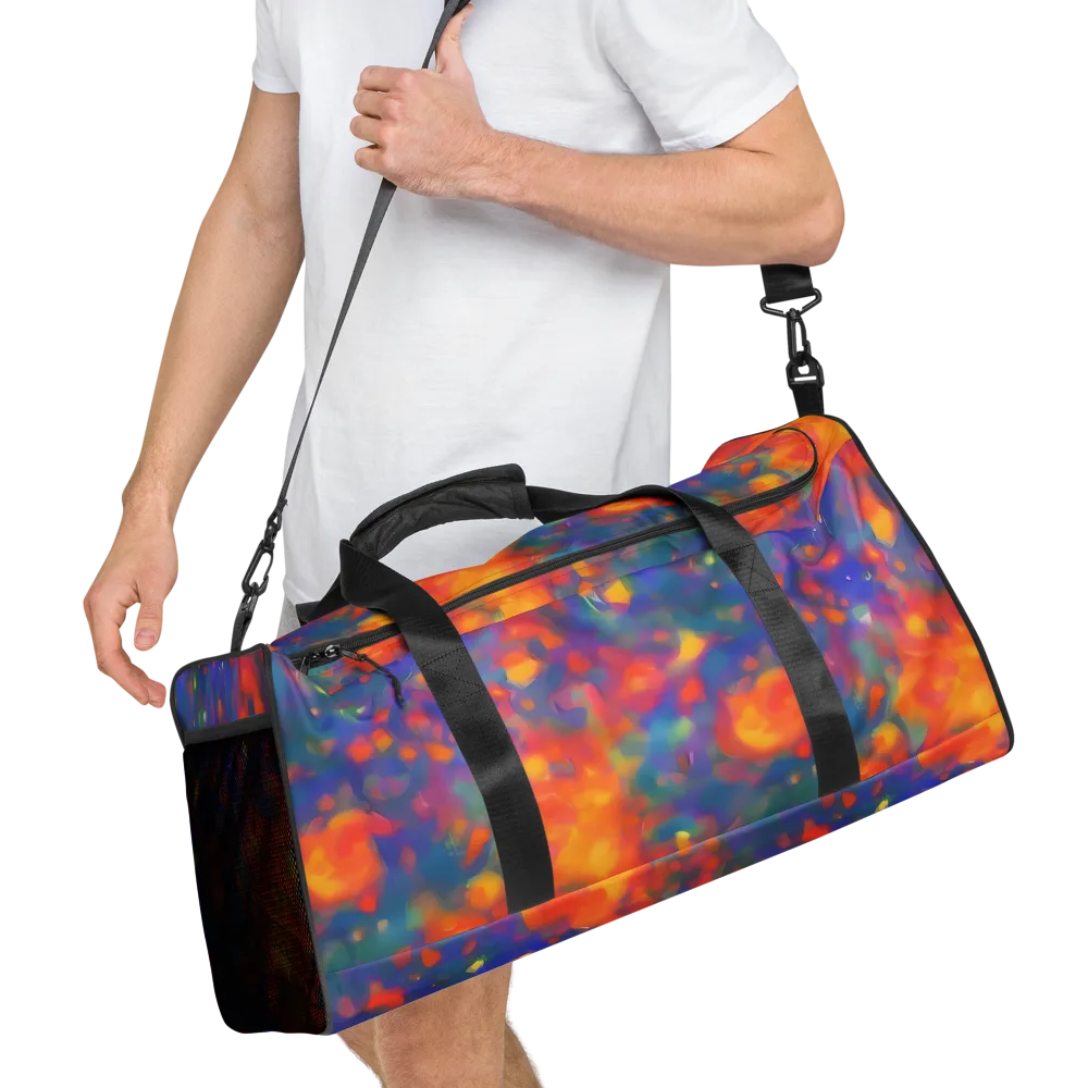 Nolde Nebula on Duffle Bag — Right Front