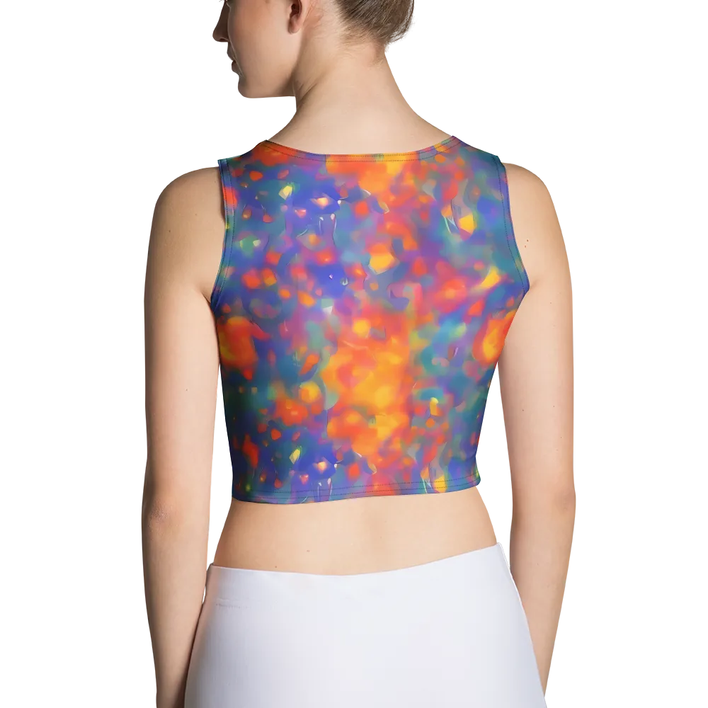 Nolde Nebula on Crop Top — Back