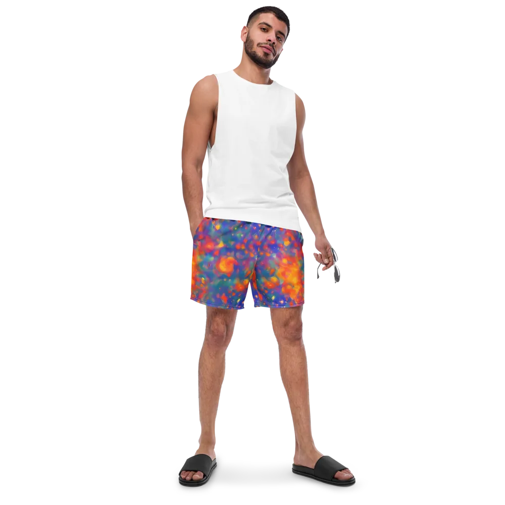 Nolde Nebula on Swim Trunks — Front