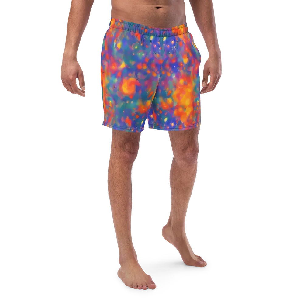 Nolde Nebula on Swim Trunks — Front
