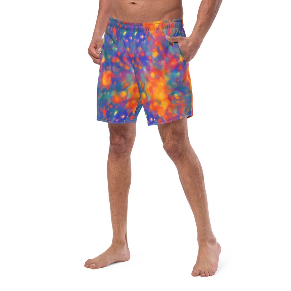 Nolde Nebula on Swim Trunks — Left Front