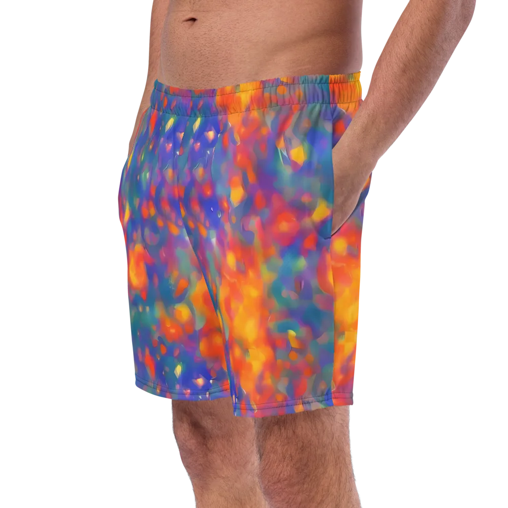 Nolde Nebula on Swim Trunks — Left Front