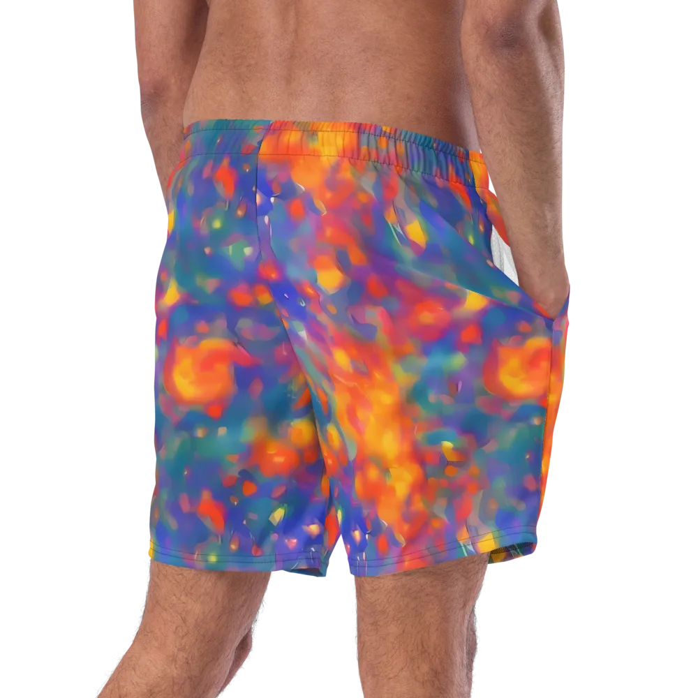 Nolde Nebula on Swim Trunks — Right Back