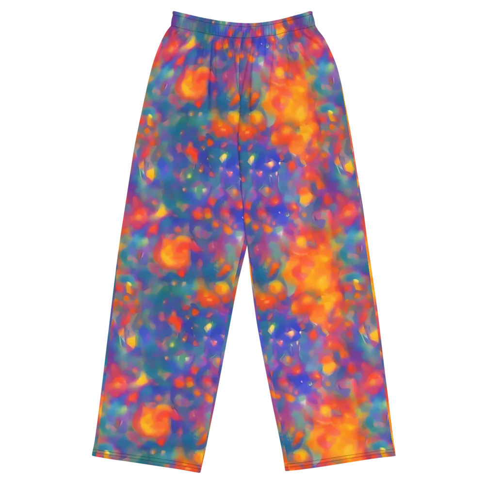 Nolde Nebula on Wide-Leg Pants — Front