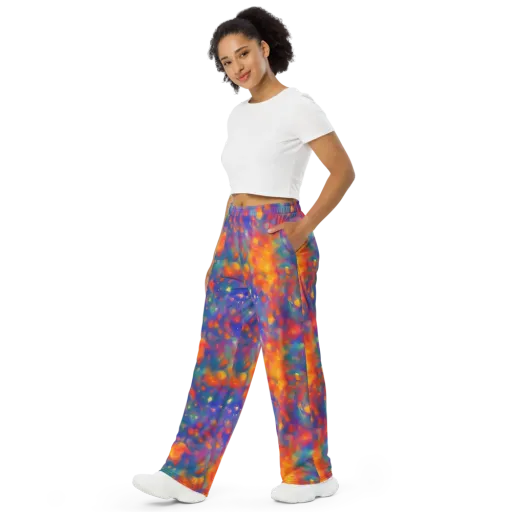 Nolde Nebula on a Wide-Leg Pants