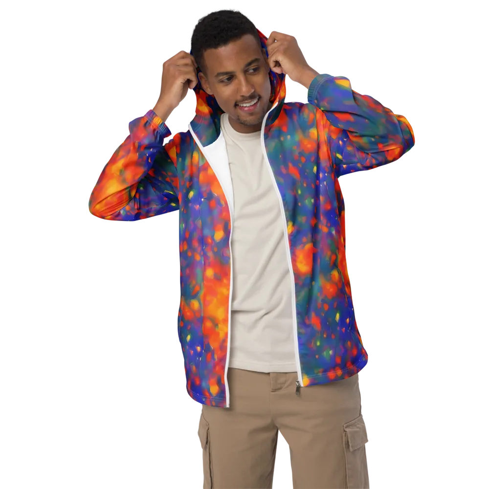 Nolde Nebula on Men's Windbreaker — Front