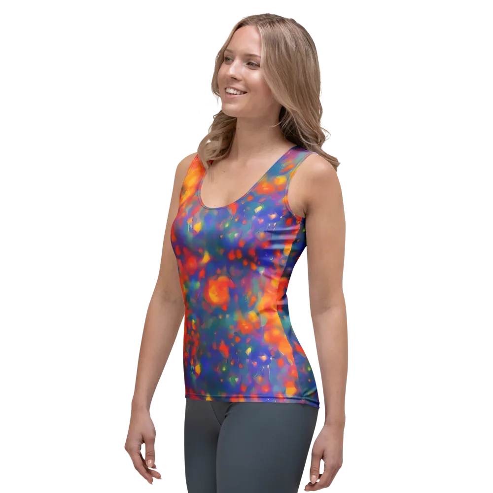 Nolde Nebula on Women's Tank Top — Left Front