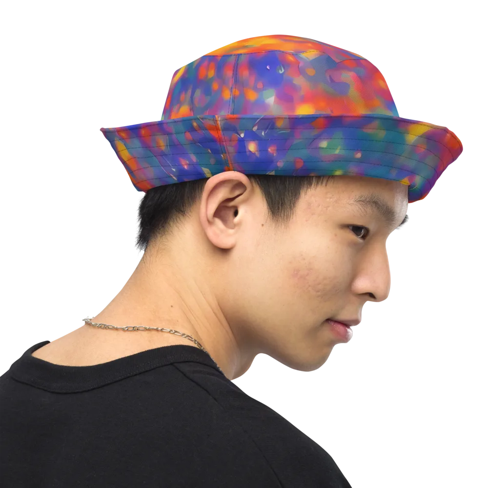Nolde Nebula on Reversible Bucket Hat — Right Outside