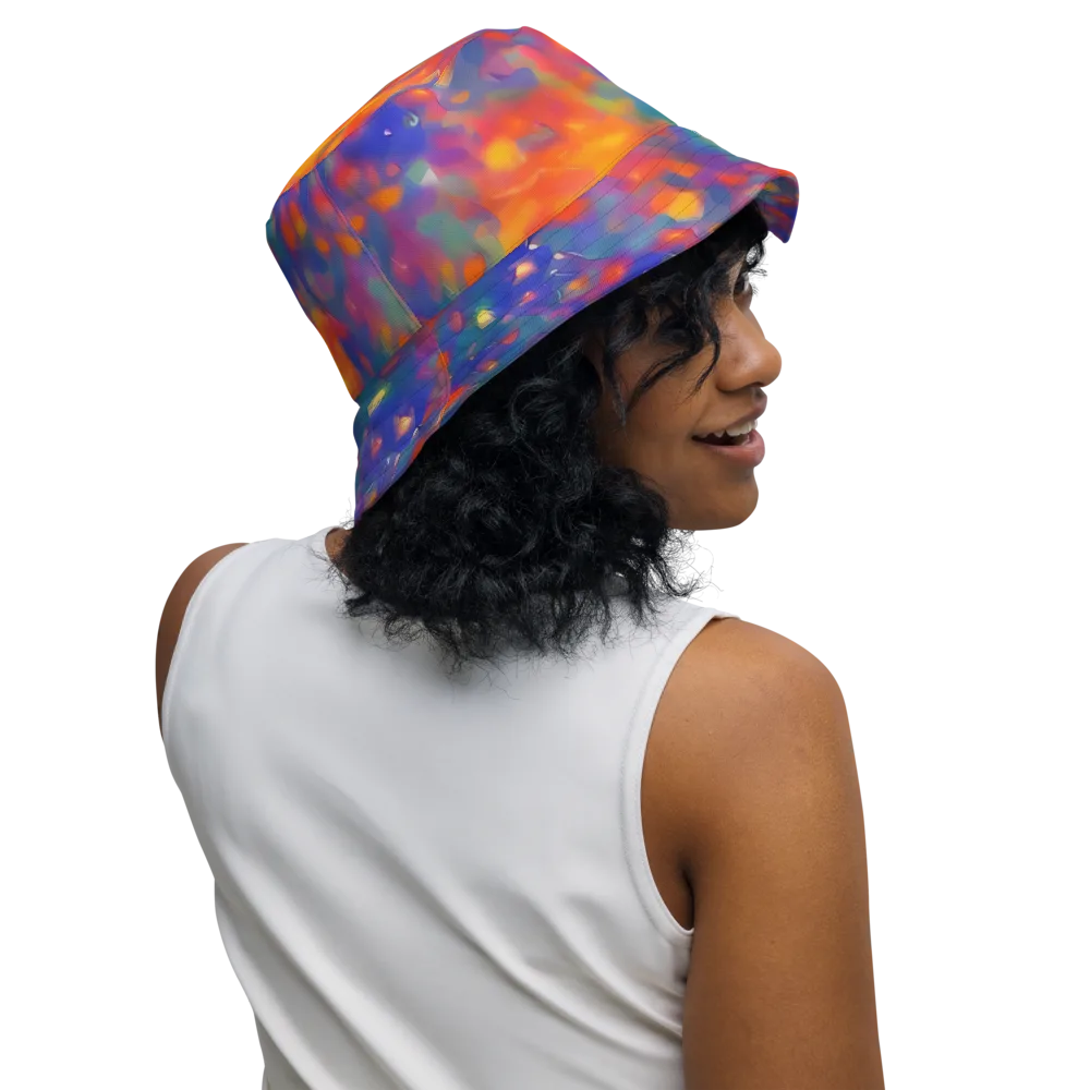 Nolde Nebula on Reversible Bucket Hat — Right Outside
