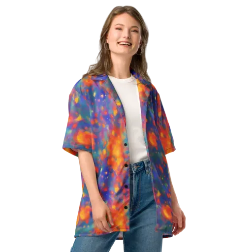 Nolde Nebula on a Button Shirt