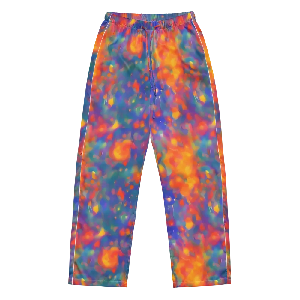 Nolde Nebula on Women's Pajama Pants — Front