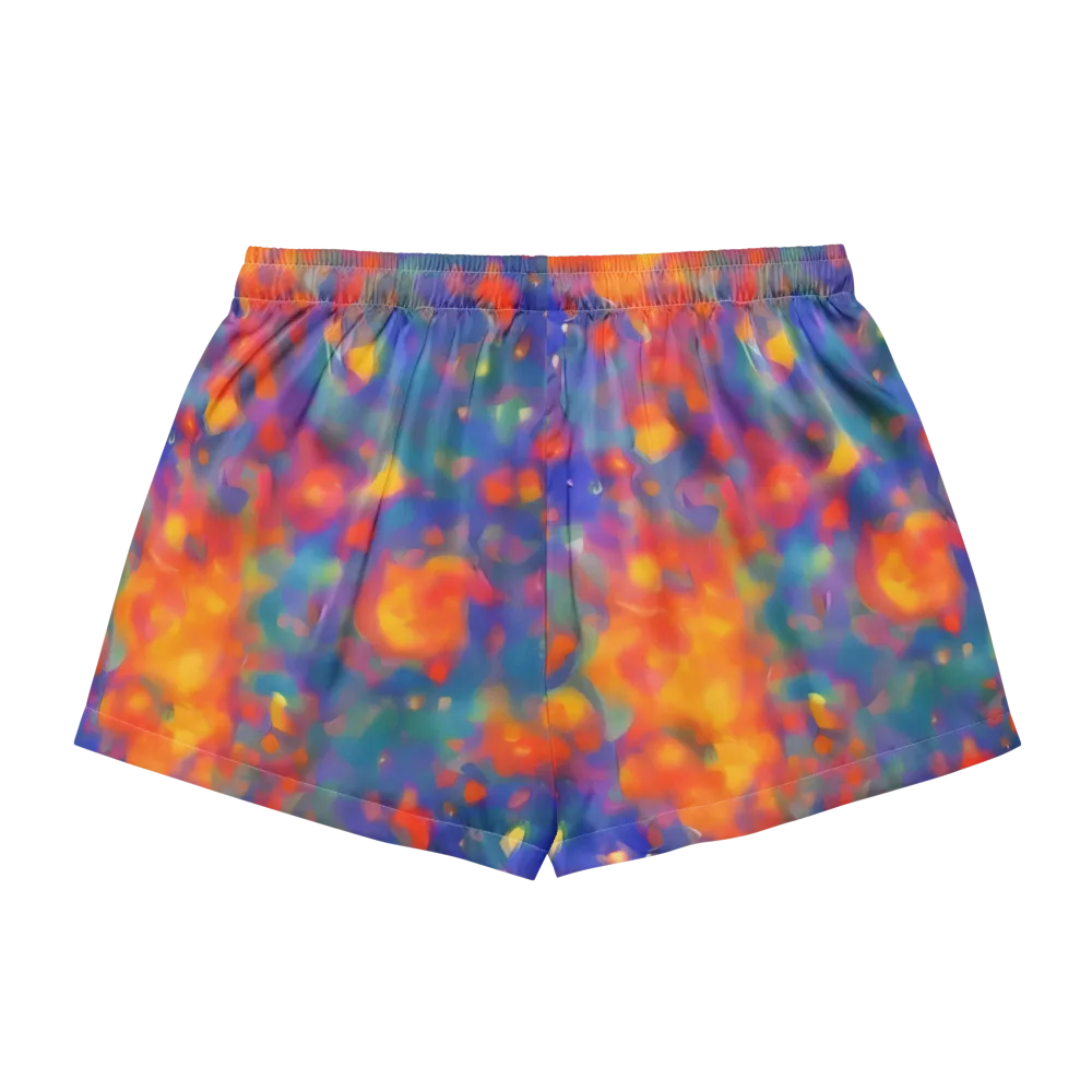 Nolde Nebula on Women's Pajama Shorts — Back