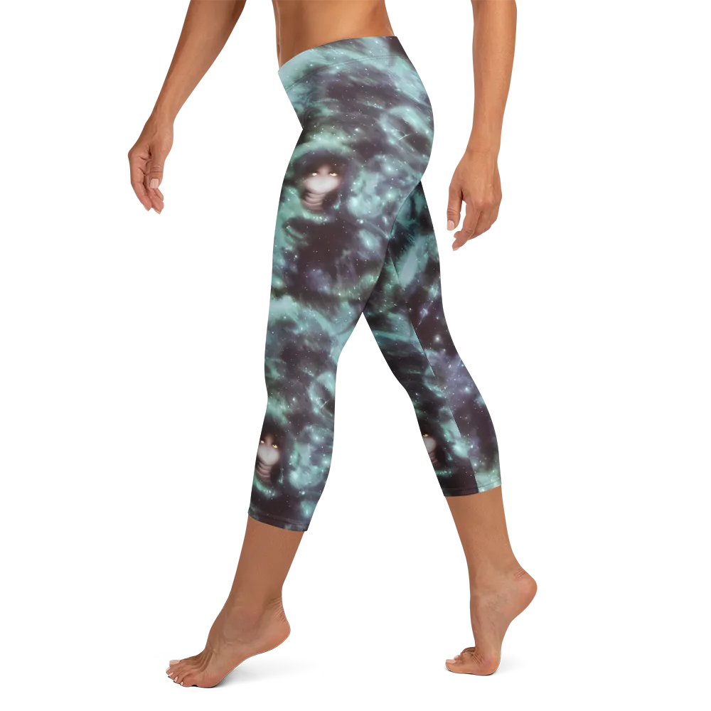 Roversi Nebula on Capri Leggings — Left