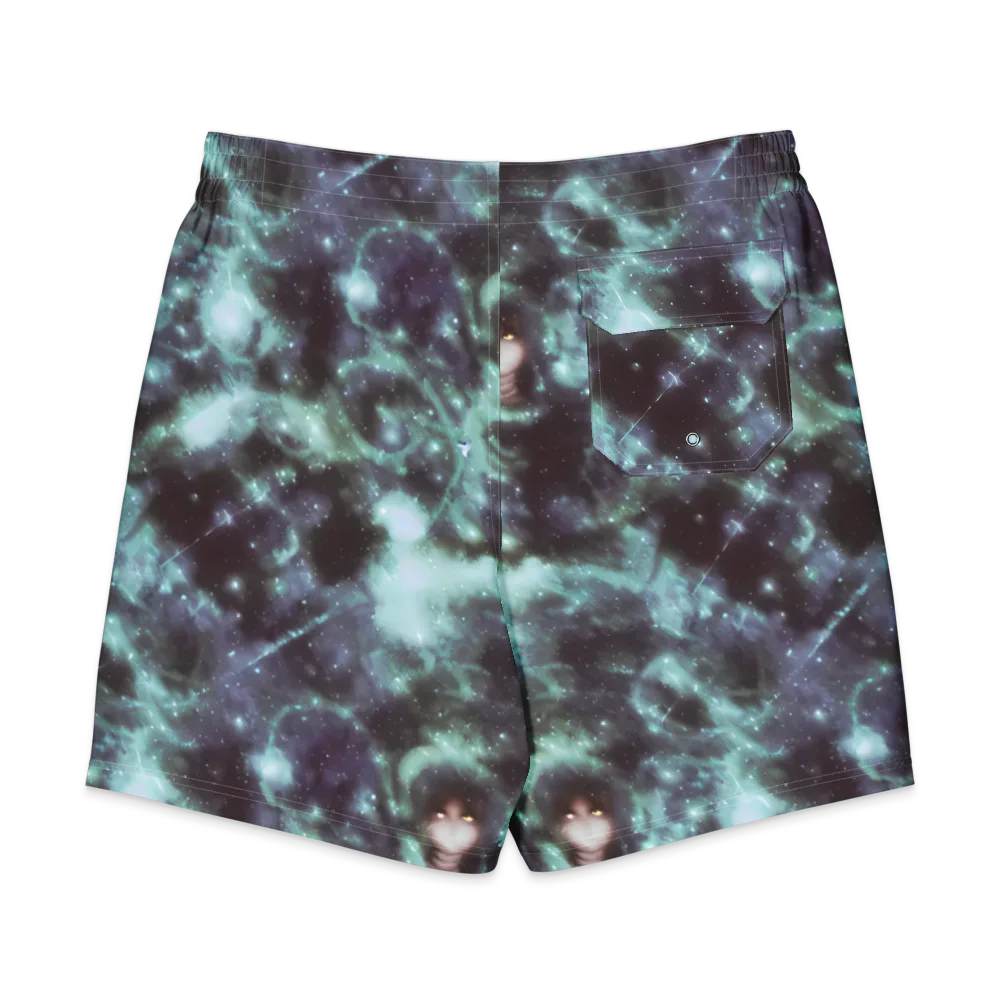 Roversi Nebula on Men's Board Shorts — Back