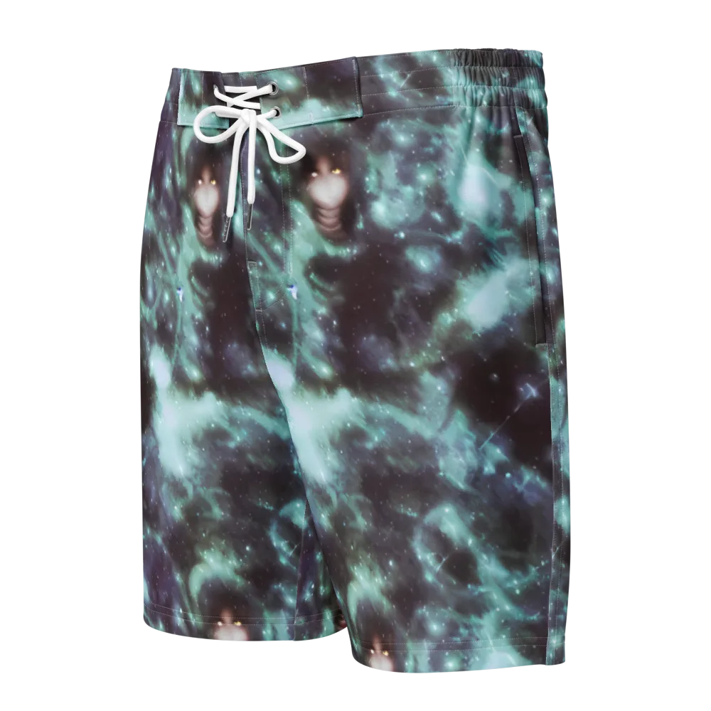 Roversi Nebula on Men's Board Shorts — Front