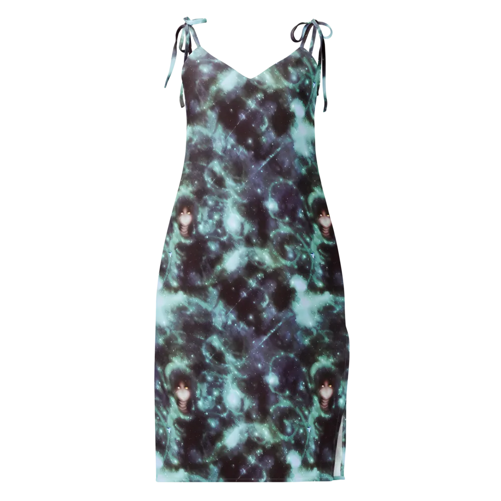 Roversi Nebula on Slip Dress — Front