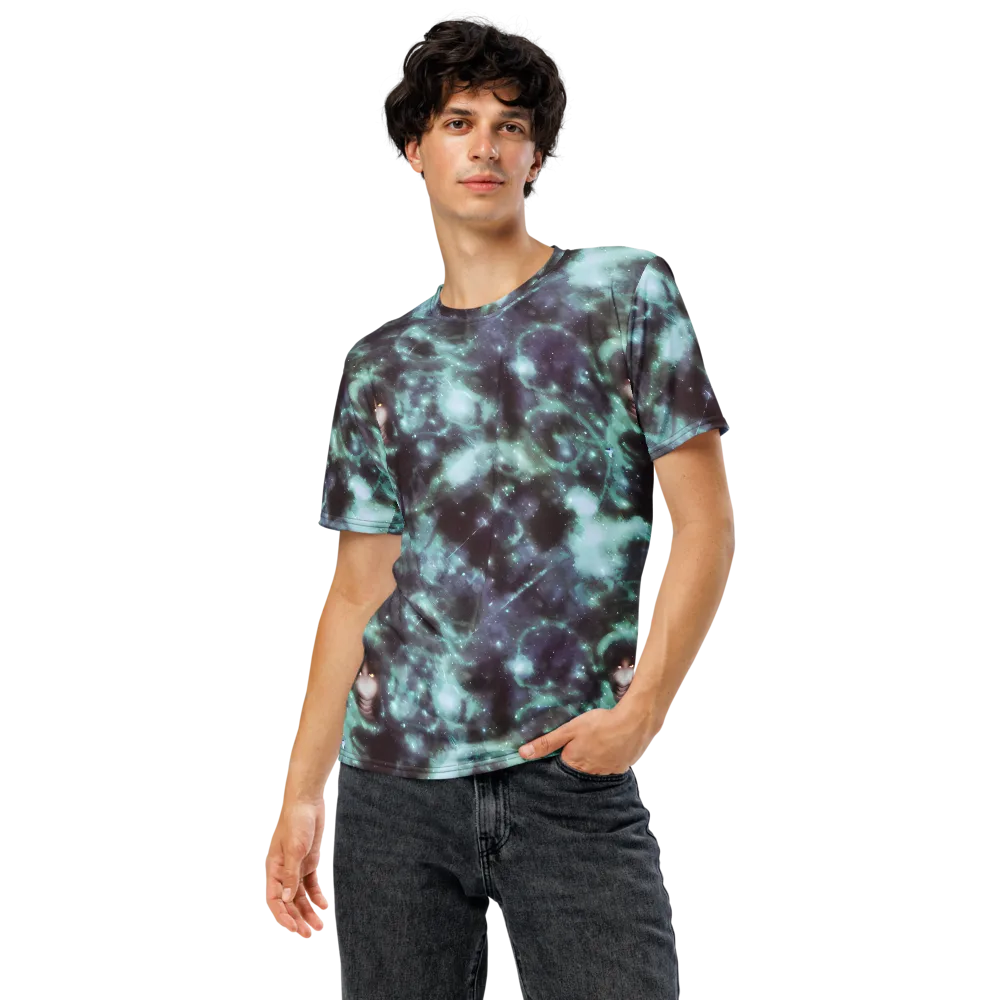 Roversi Nebula on Men's Crew Neck T-Shirt — Front
