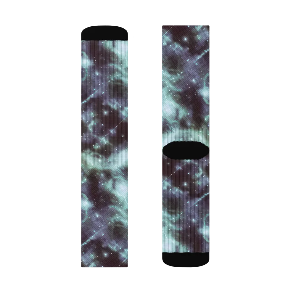 Roversi Nebula on Socks — Right Sock
