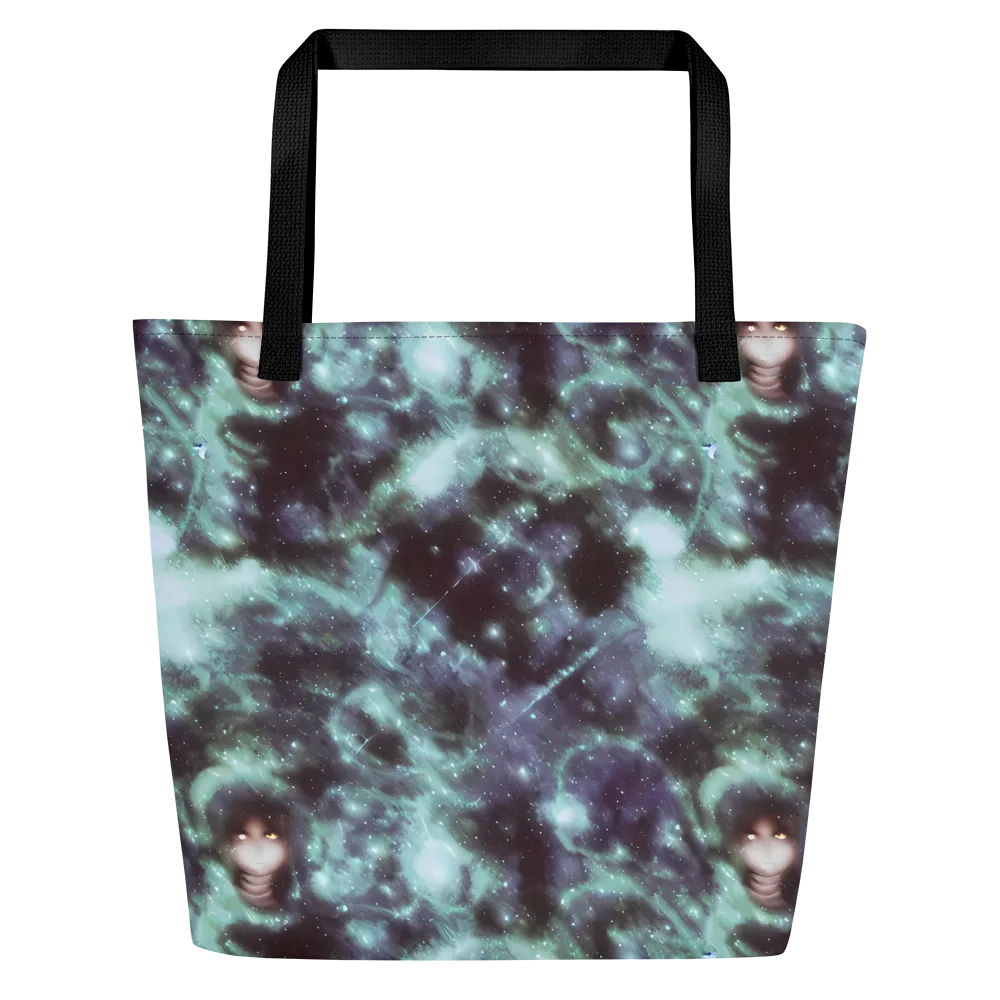 Roversi Nebula on Large Tote Bag W/ Pocket — Front