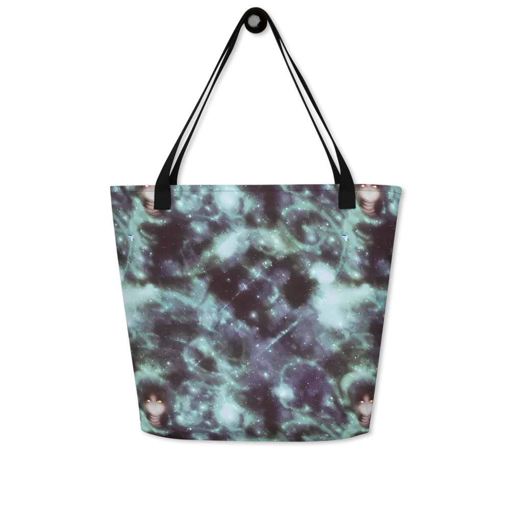 Roversi Nebula on Large Tote Bag W/ Pocket — Front