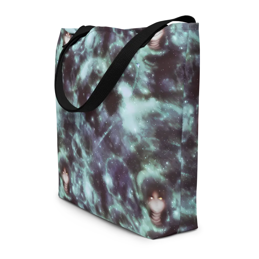 Roversi Nebula on Large Tote Bag W/ Pocket — Front