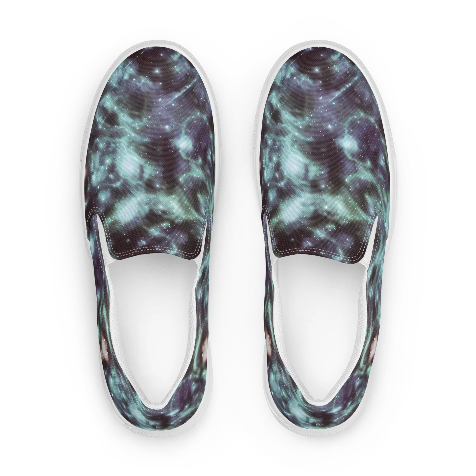 Roversi Nebula on Women's Slip-On Canvas Shoes — Front
