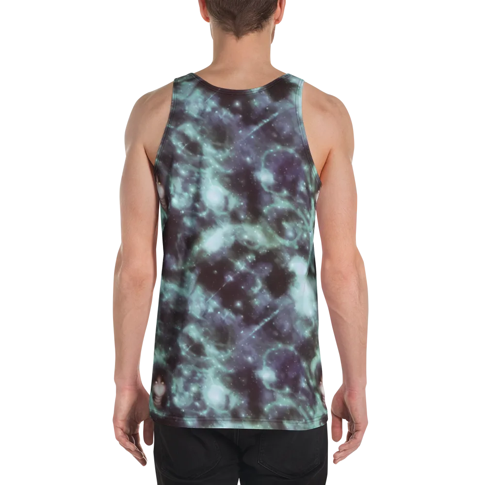 Roversi Nebula on Men's Tank Top — Back