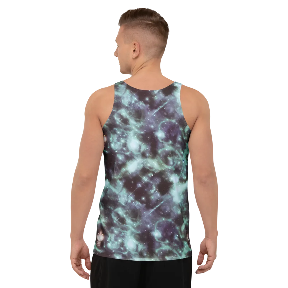 Roversi Nebula on Men's Tank Top — Back