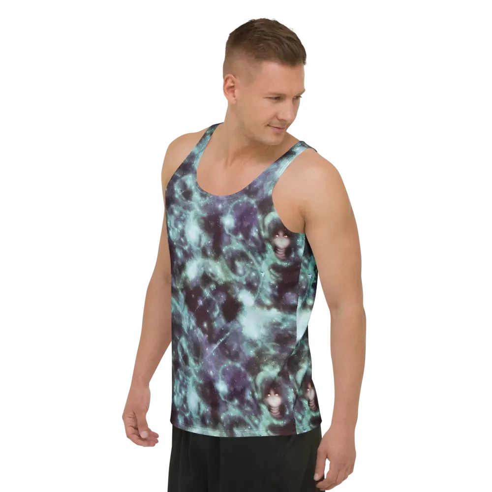 Roversi Nebula on Men's Tank Top — Left Front