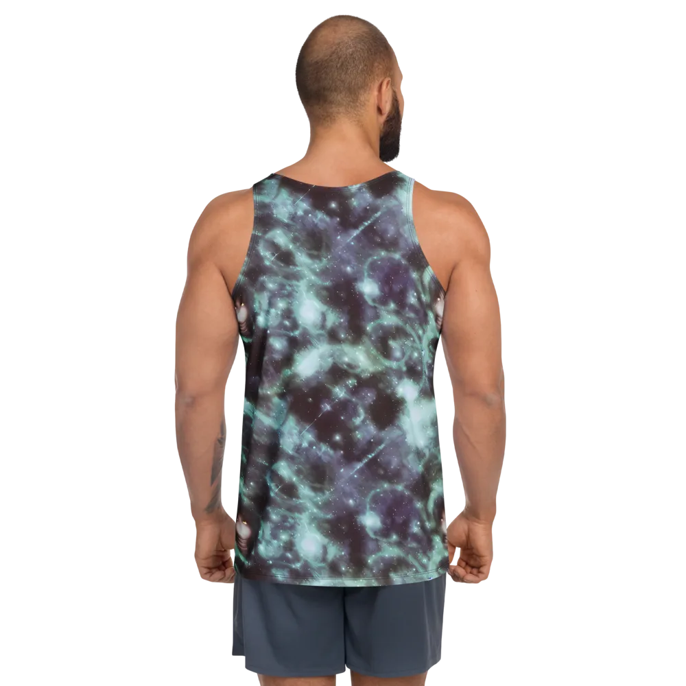 Roversi Nebula on Men's Tank Top — Back