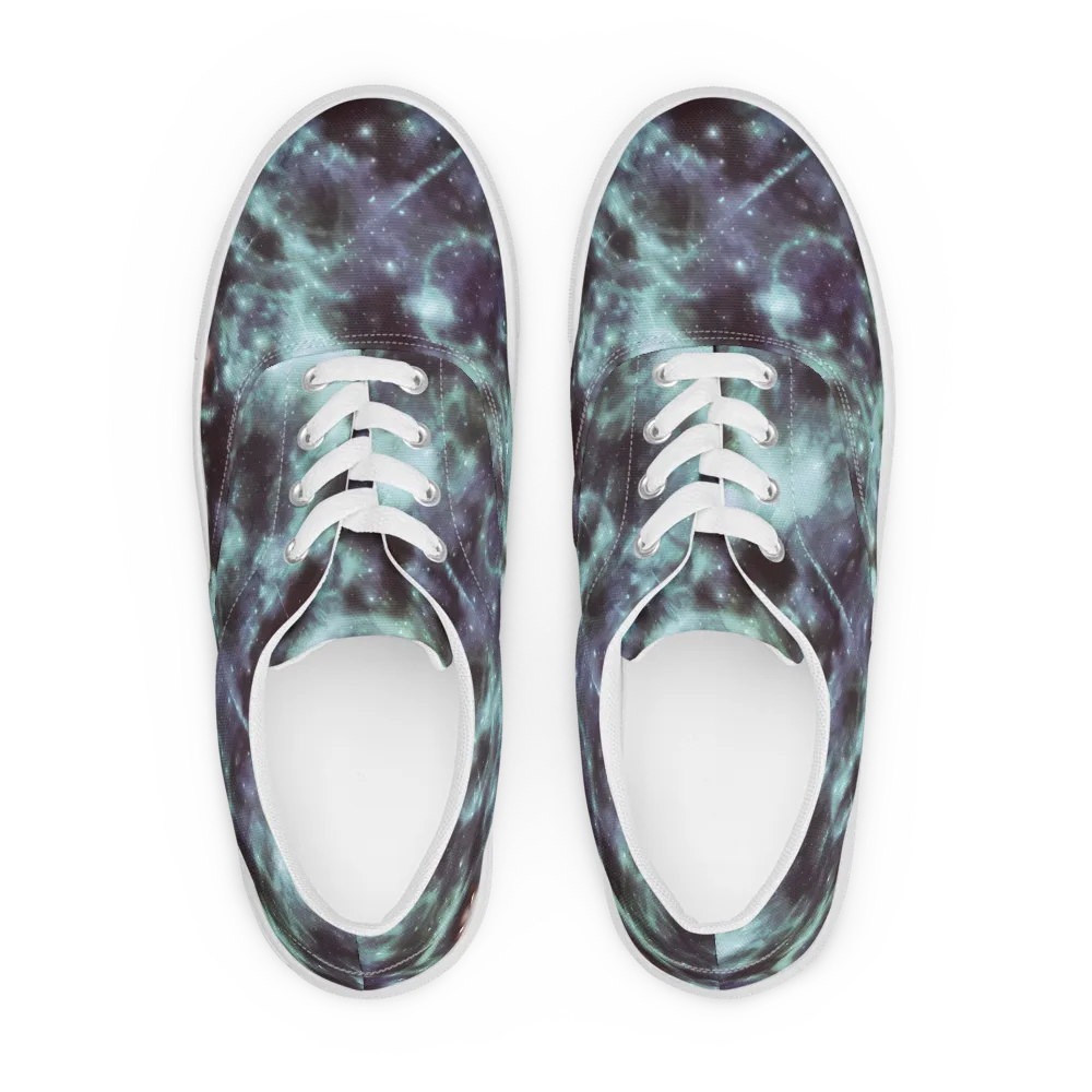 Roversi Nebula on Men's Lace-Up Canvas Shoes — Front