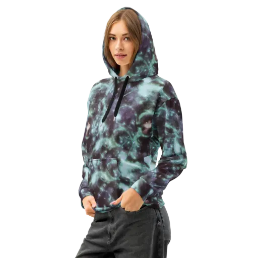 Roversi Nebula on a Cotton Hoodie