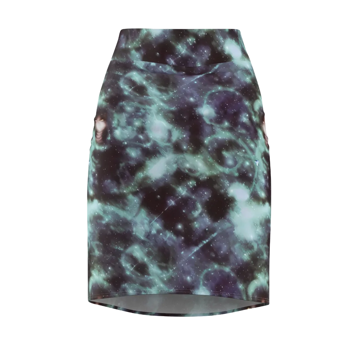 Roversi Nebula on Pencil Skirt — Front