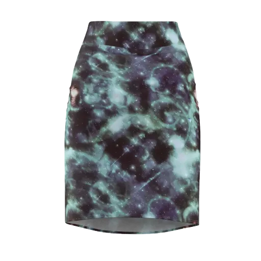 Roversi Nebula on a Pencil Skirt