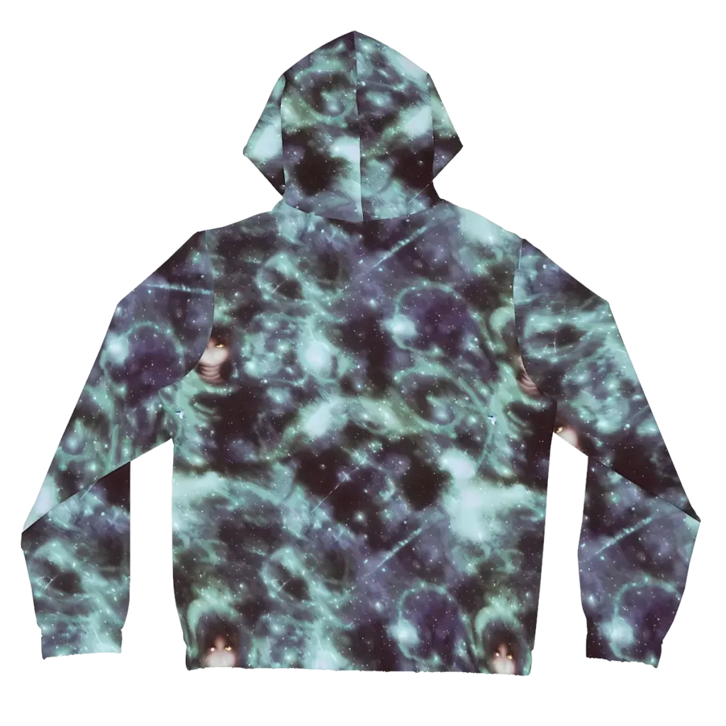 Roversi Nebula on Women's Full-Zip Hoodie — Back