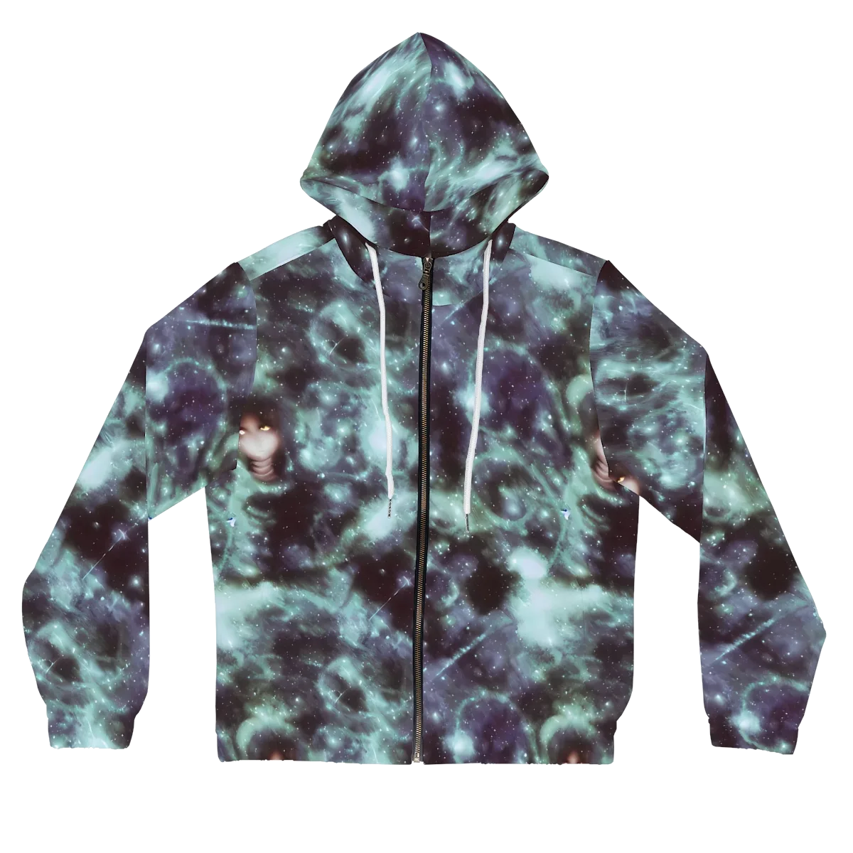 Roversi Nebula on Women's Full-Zip Hoodie — Front