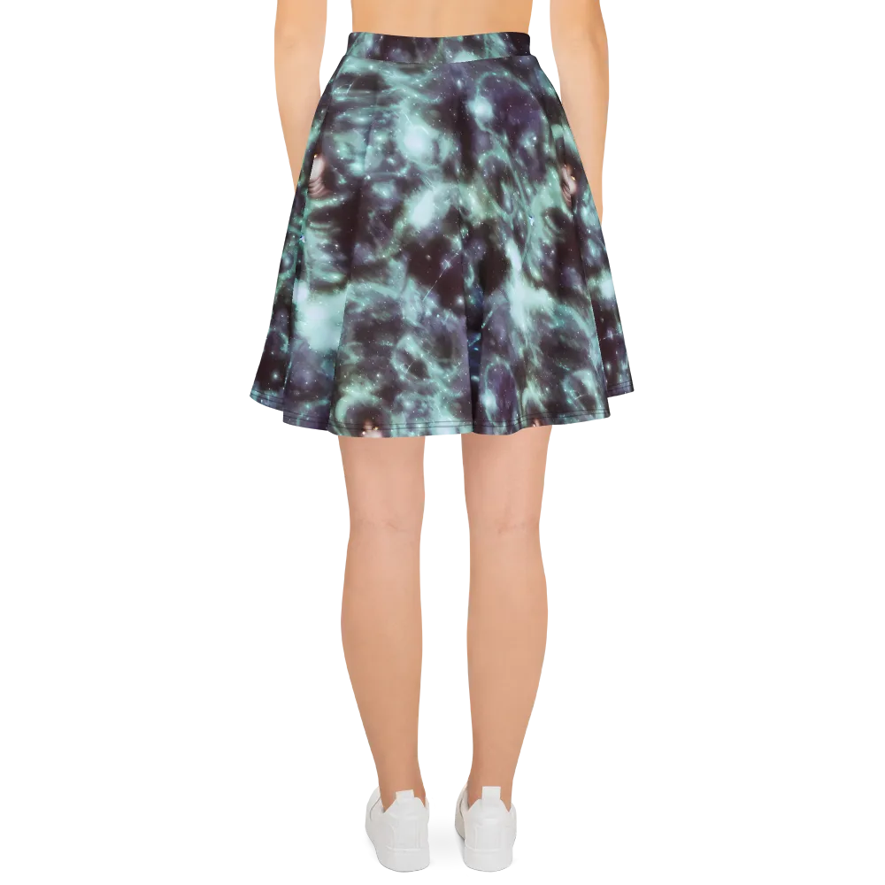 Roversi Nebula on Skater Skirt — Back