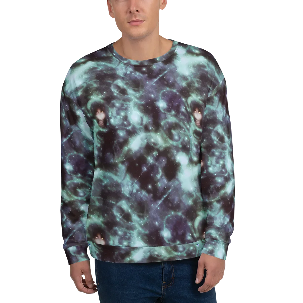 Roversi Nebula on Sweatshirt — Front