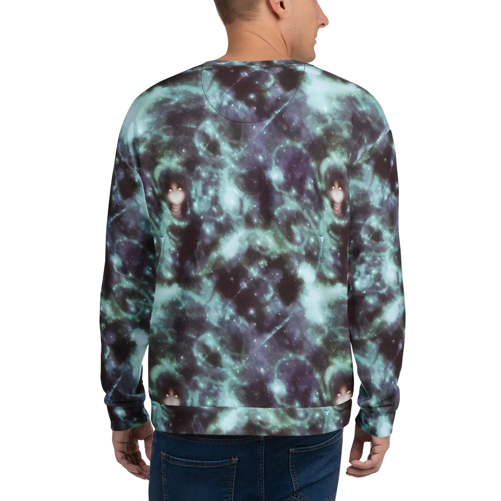 Roversi Nebula on Sweatshirt — Back