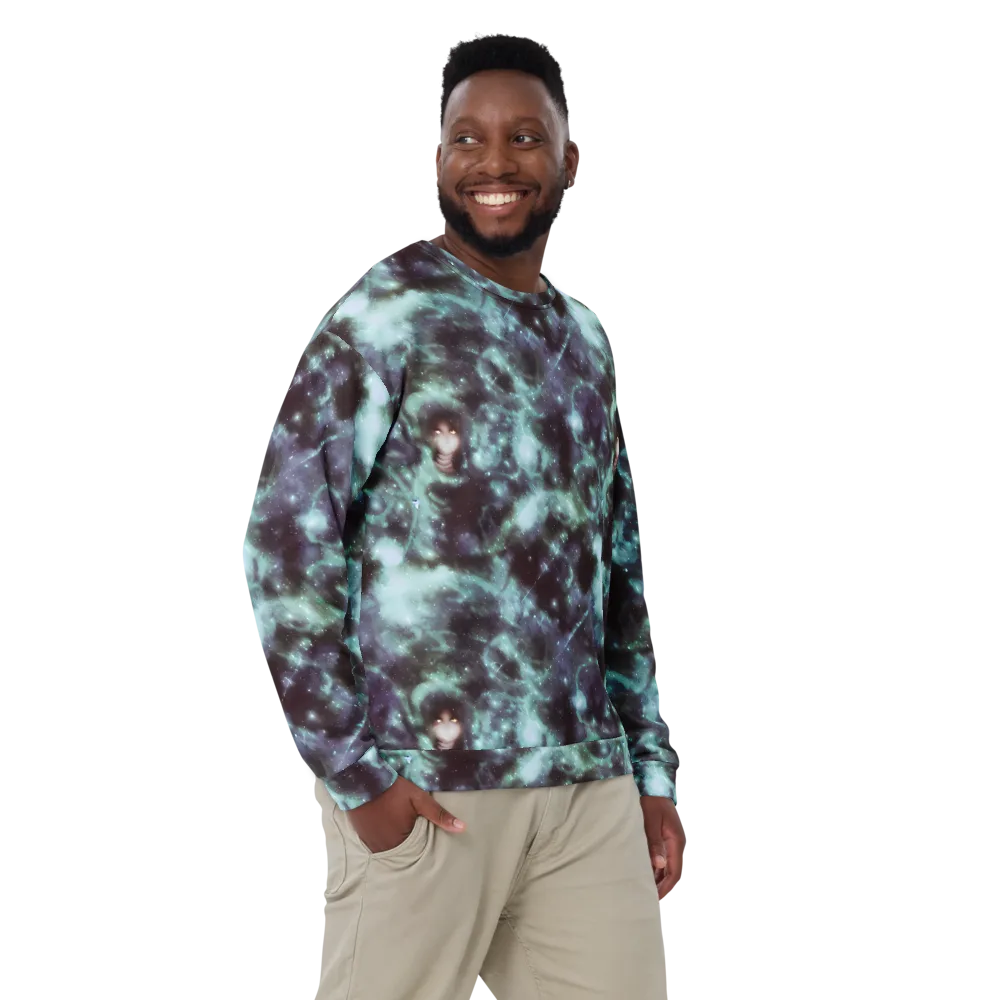 Roversi Nebula on Sweatshirt — Front