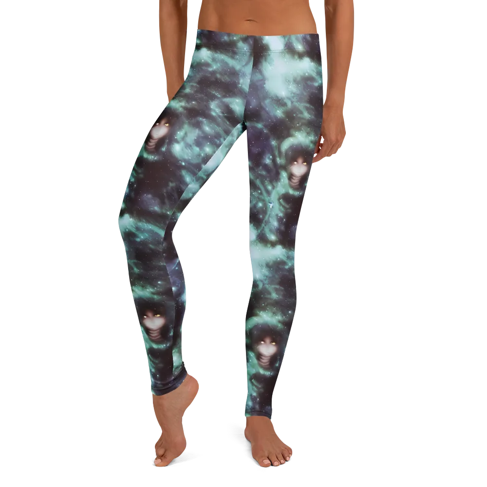 Roversi Nebula on Leggings — Front