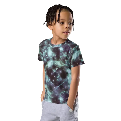 Roversi Nebula on a Kids Crew Neck T-Shirt